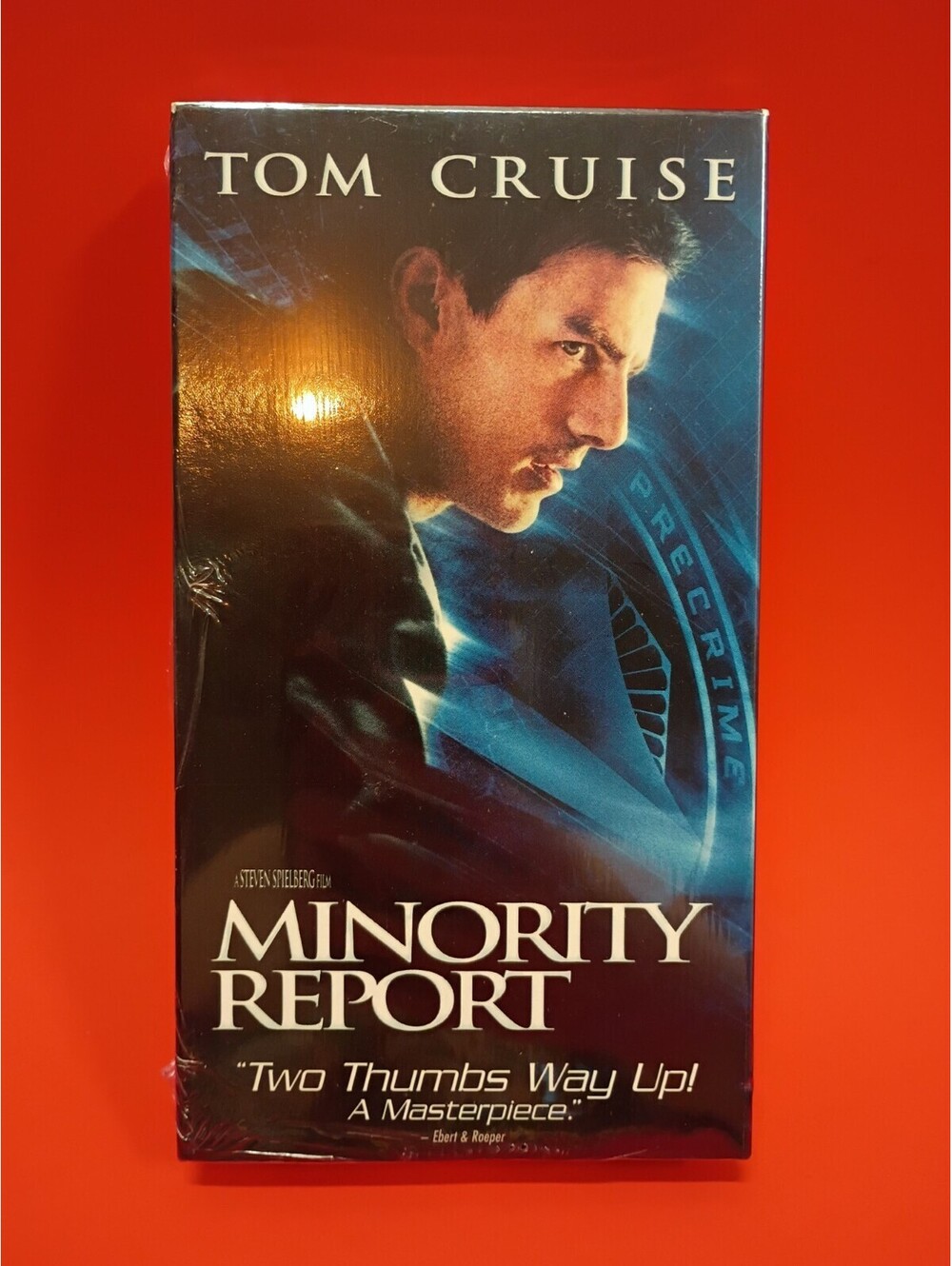 Vintage-Sealed From Hollywood Video-2002 VHS Minority Report Y2K